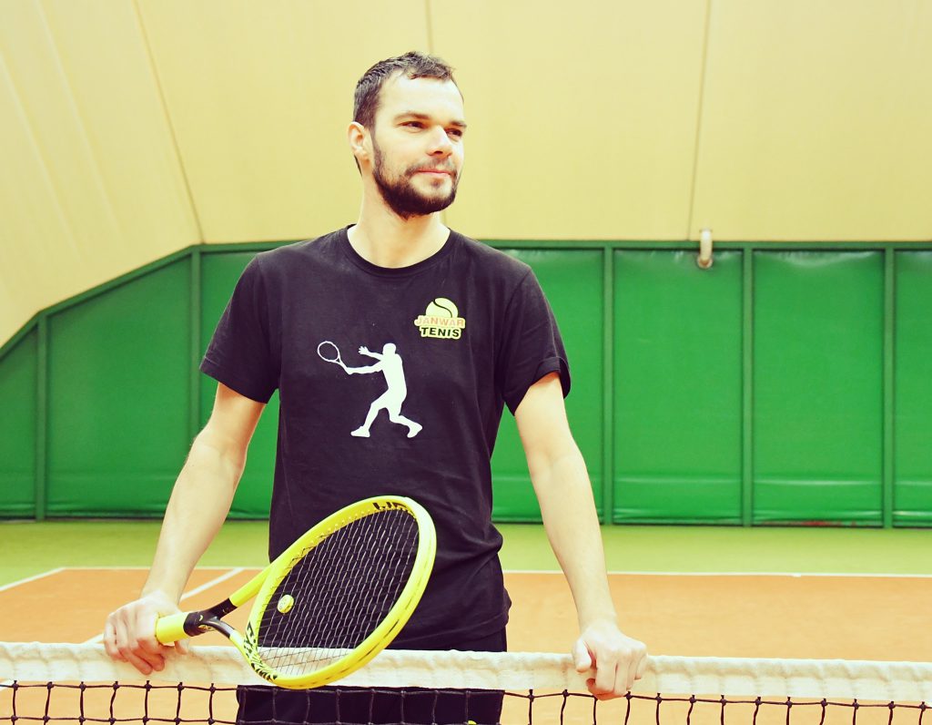 Trener tenisa Jarosław Styczeń